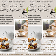 Load image into Gallery viewer, 50% OFF - 1/6/24 In-Person Steep and Sip Tea Blending Experience