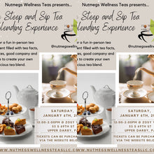 Load image into Gallery viewer, 50% OFF - 1/6/24 In-Person Steep and Sip Tea Blending Experience
