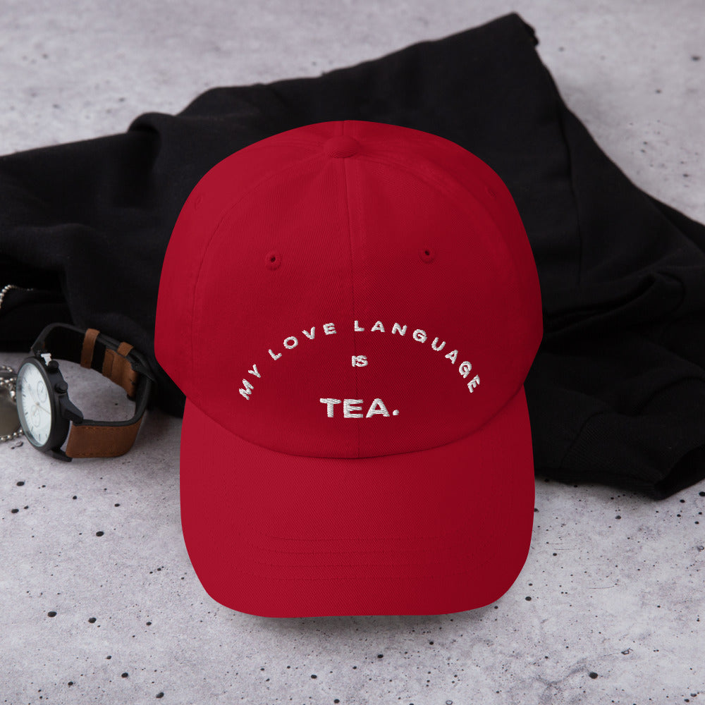 ‘My Love Language is Tea’ Classic Baseball Hat